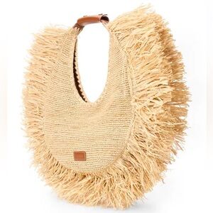NWT - STAUD
Large Raffia Moon Tote